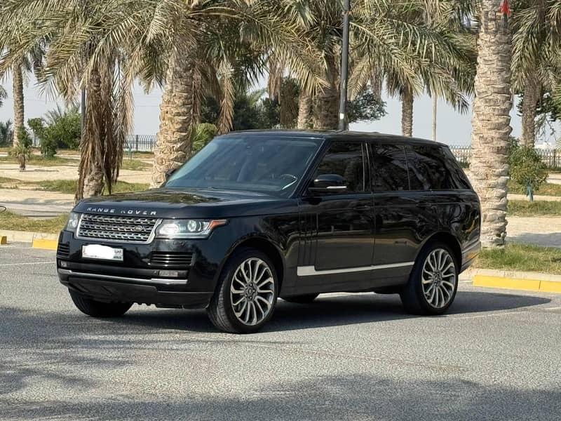 Range Rover HSE 2013 black 1