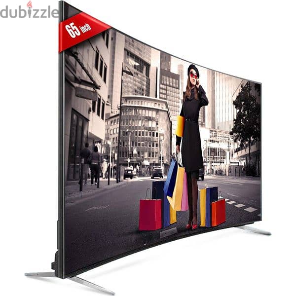 65" Smart Curved LED TV 0