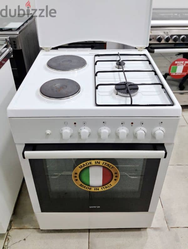 Gas & Electric Cooker 60x60 (Slightly Used) Perfect Working Condition 0