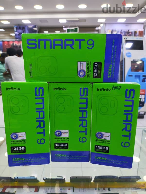 special offer infinix smart 9 new 8GB ram 128 GB memory 0