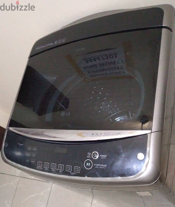 washing machine Lg 17kg invertor 6