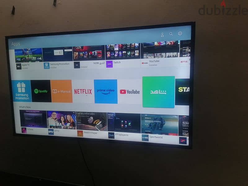 samsung 50 inch smart TV 4k 0