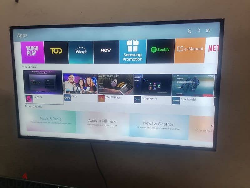 samsung 50 inch smart TV 4k 1