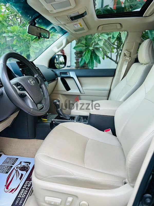 TOYOTA LAND CRUISER PRADO V6 4WD (4×4) 2023 model. 7 seater 14