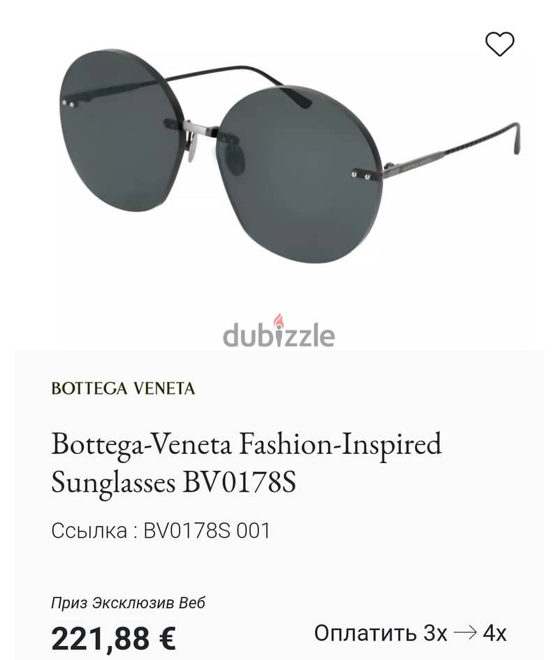 Women sunglasses (Bottega veneta bv0178s 001 ) 3