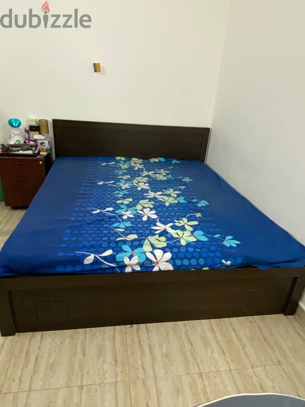 1. Bed-Matress-200*180(good condition)—30bd, 2. Dining table(180*105)—25 6