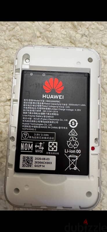 stc only: mifi Huawei : model E5785 used 1