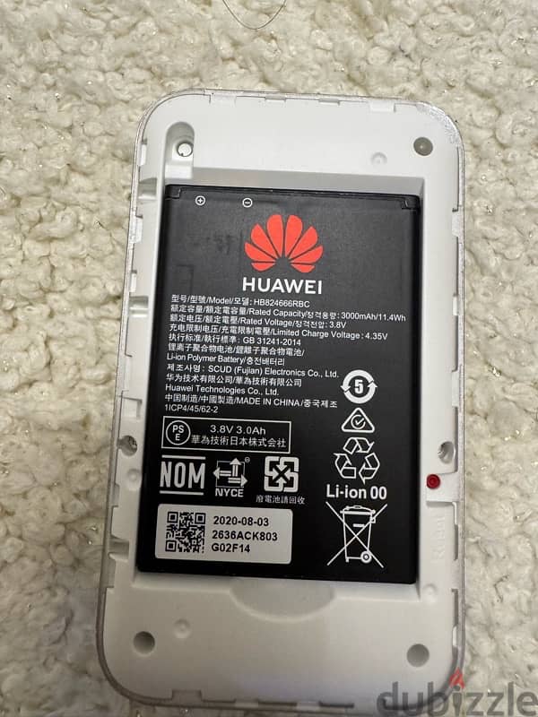 stc only: mifi Huawei : model E5785 used 2