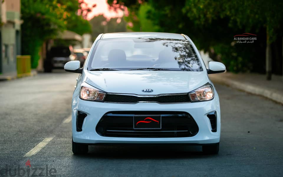 KIA PEGAS 2021 EXCELLENT CONDITION WHITE 1