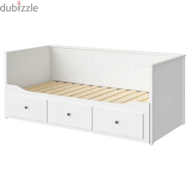 IKEA Day-bed frame with 3 drawers 0