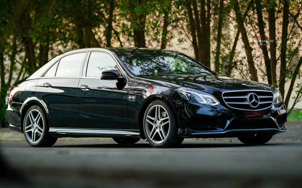 Mercedes-Benz E 350 EXCELLENT CONDITION 2016 BLACK 2