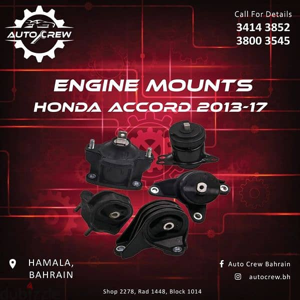 Honda Used Engine Mountings In Bahrain 1