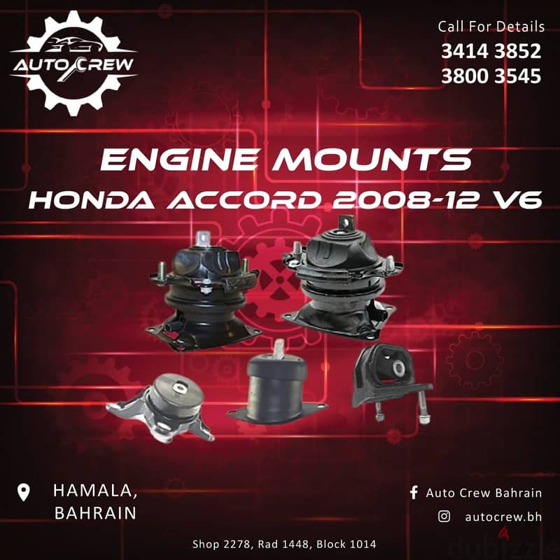 Honda Used Engine Mountings In Bahrain 2