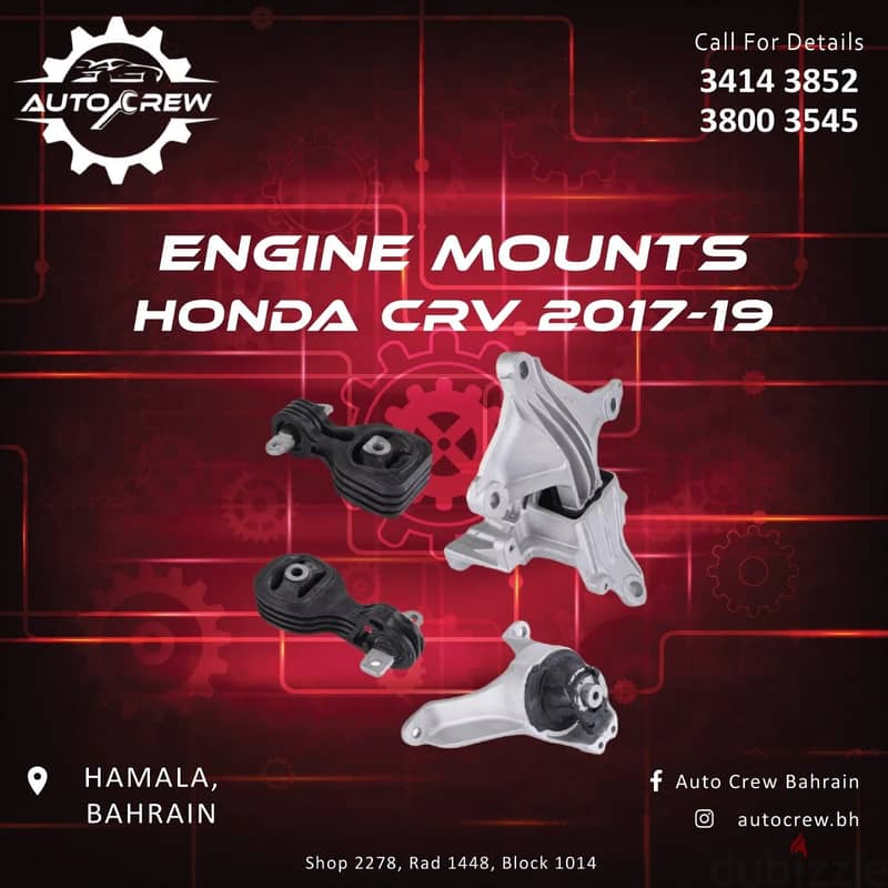 Honda Used Engine Mountings In Bahrain 4