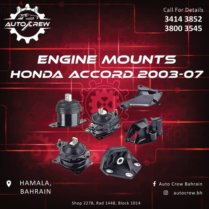 Honda Used Engine Mountings In Bahrain 5