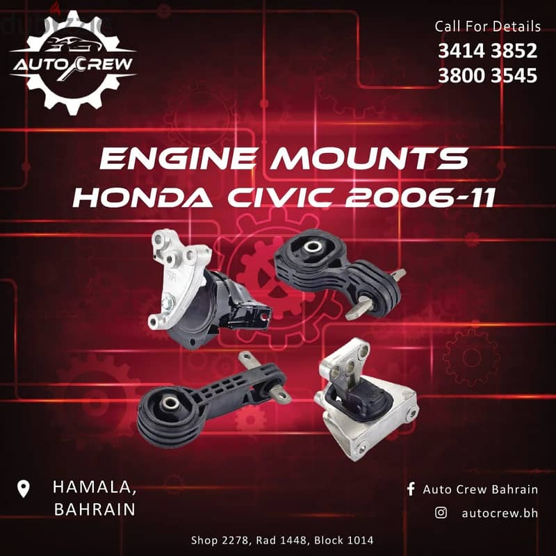 Honda Used Engine Mountings In Bahrain 6