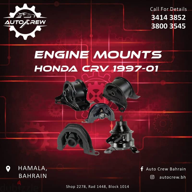 Honda Used Engine Mountings In Bahrain 7