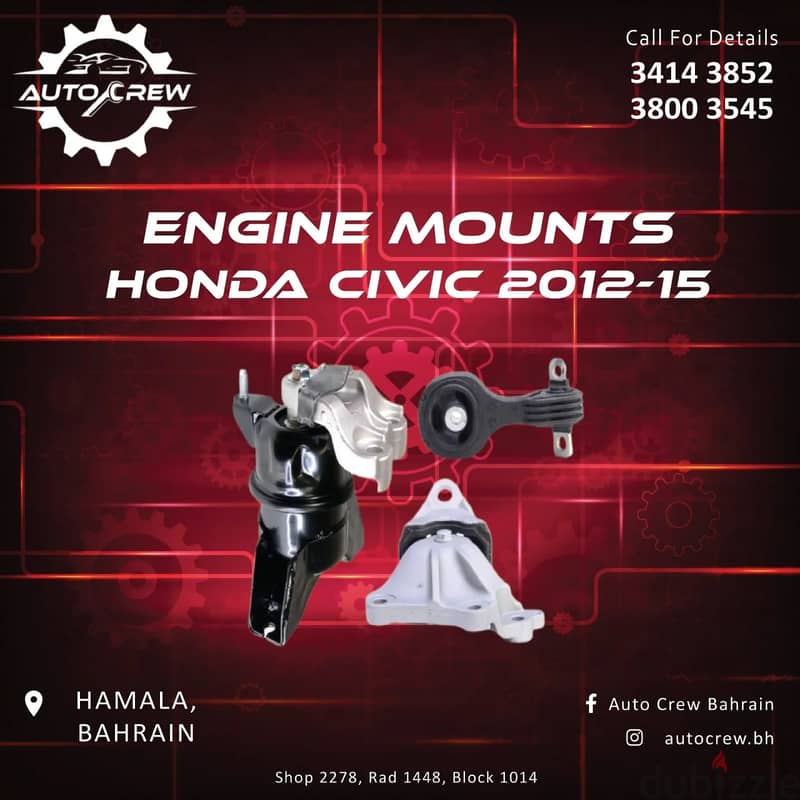 Honda Used Engine Mountings In Bahrain 9