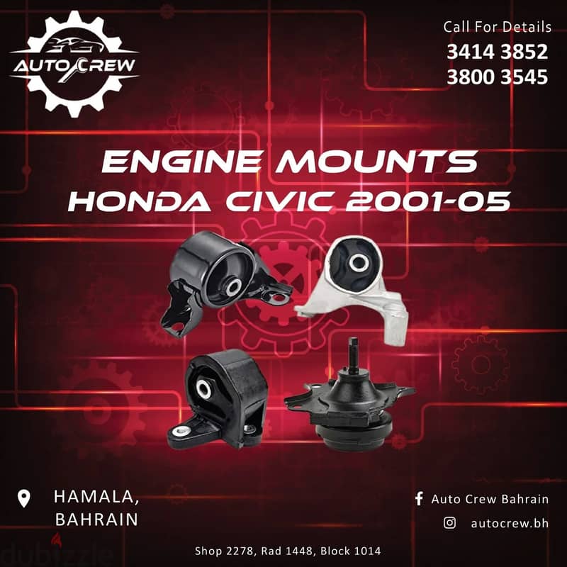 Honda Used Engine Mountings In Bahrain 10