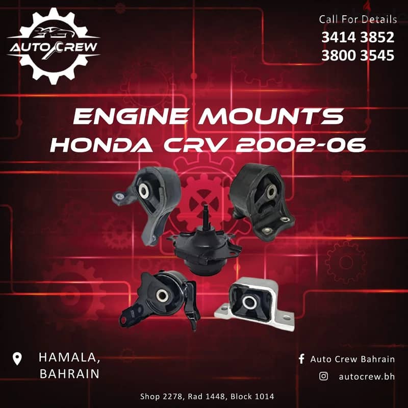 Honda Used Engine Mountings In Bahrain 11