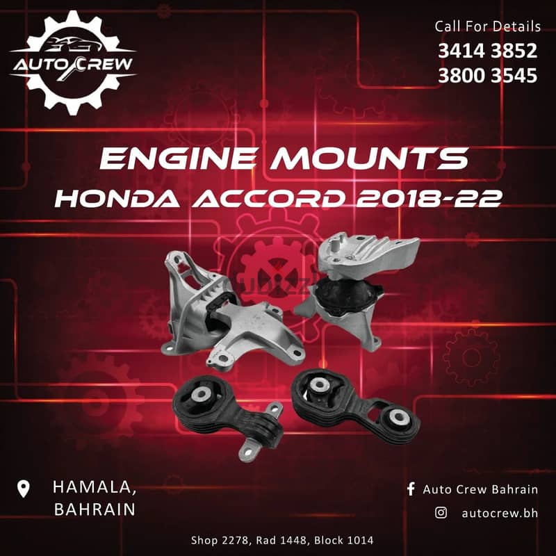 Honda Used Engine Mountings In Bahrain 12