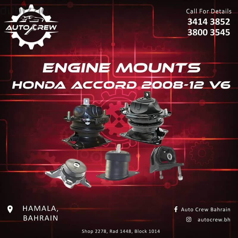 Honda used Engine Mountings in Bahrain 2