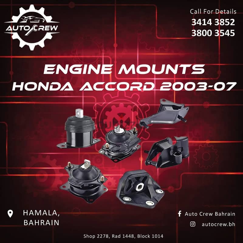 Honda used Engine Mountings in Bahrain 5