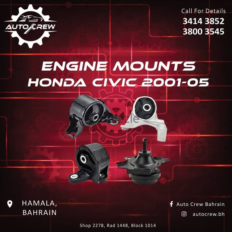 Honda Used Engine MOuntings in Bahrain 10