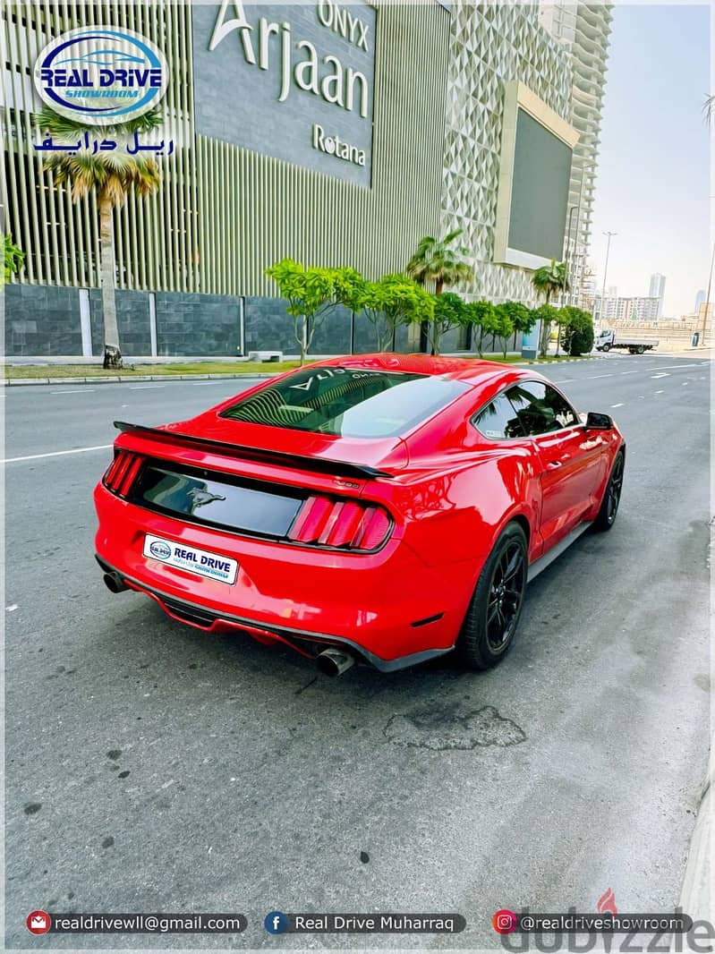 FORD MUSTANG Year-2017 Engine-2.3L Ecoboost Colour-Red Odometer-69,000 1