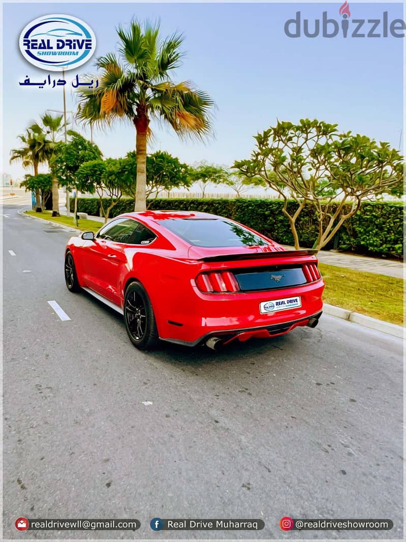 FORD MUSTANG Year-2017 Engine-2.3L Ecoboost Colour-Red Odometer-69,000 4