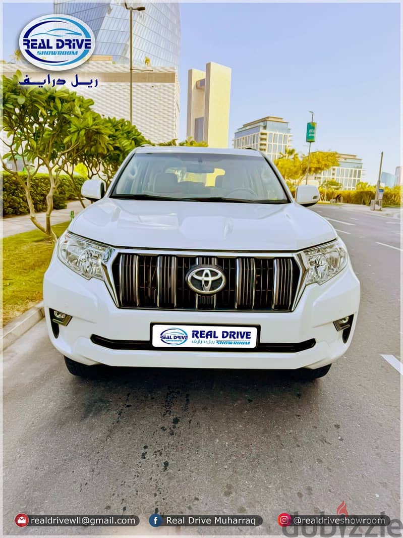 TOYOTA PRADO Year-2022 Engine-4.0L V6 Cylinder Colour-white 59000km 4