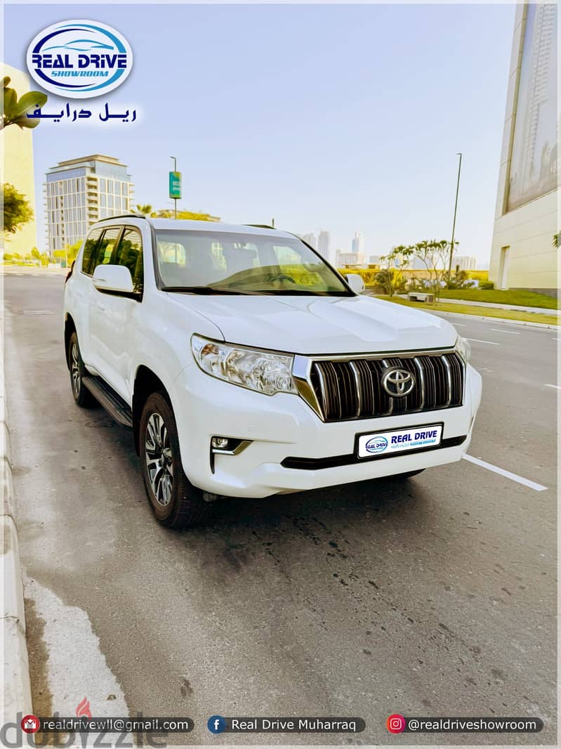 TOYOTA PRADO Year-2022 Engine-4.0L V6 Cylinder Colour-white 59000km 6