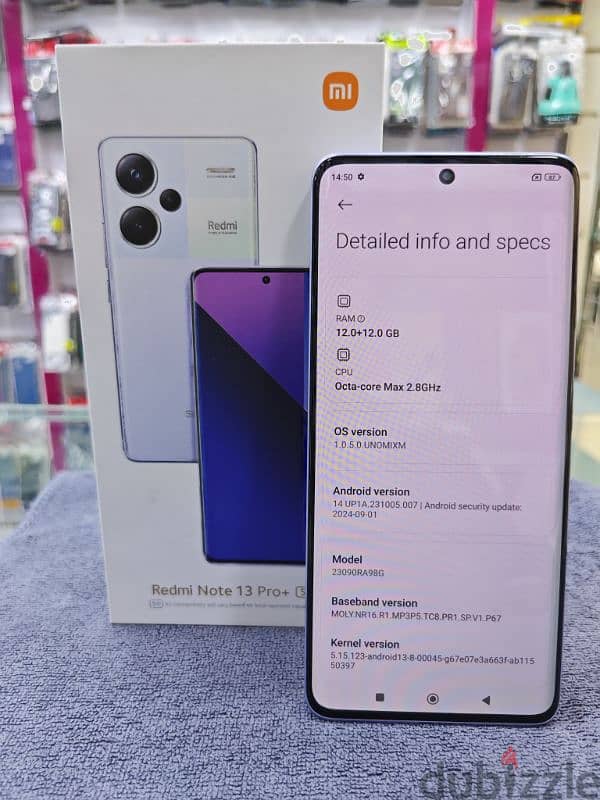 Redmi note 13 pro+ 5g for sell 2