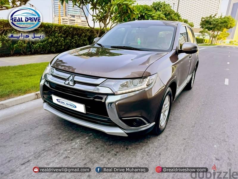 Mitsubishi Outlander - 2018 - Agent Maintained and Perfect condition 0