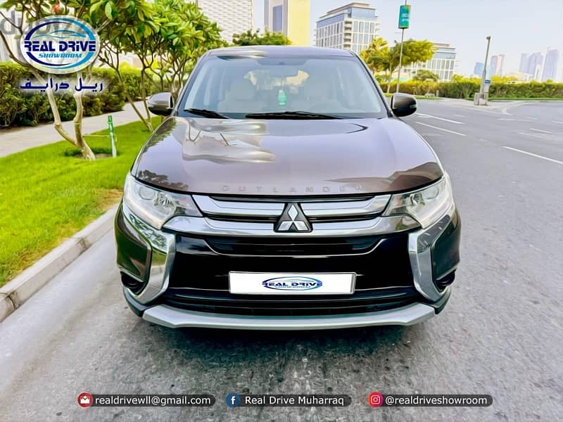 Mitsubishi Outlander - 2018 - Agent Maintained and Perfect condition 1