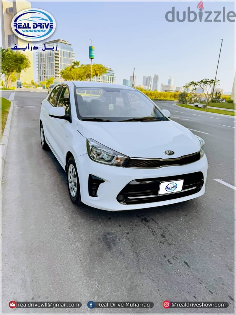 KIA PEGAS Year-2020 Engine-1.4L Odo 99000 km V4  -White 0