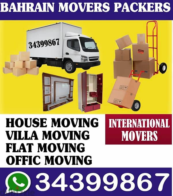 Furniture Mover Packer House Villa Office Flat Shop Moving & Shifting 0