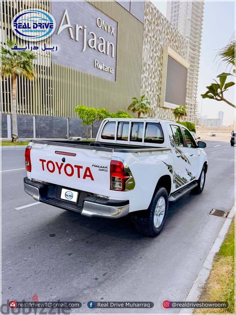 TOYOTA HILUX 2.7L 4x4 AUTOMATIC, ISUZU D-MAX MANUAL-DIESEL 6