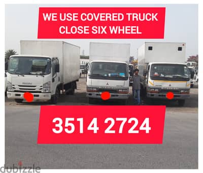 Furniture Transport labours cover six wheel Close Truck 3514 2724