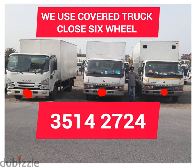 Furniture Transport labours cover six wheel Close Truck 3514 2724 0