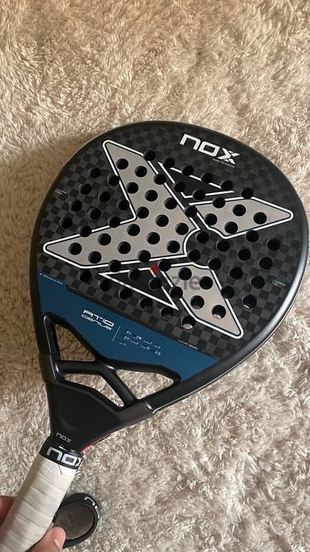 nox at10 12k padel racket 0