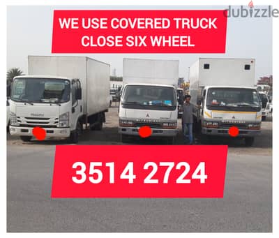 House Moving Close truck Close six wheel  cover Truck 3514 2724