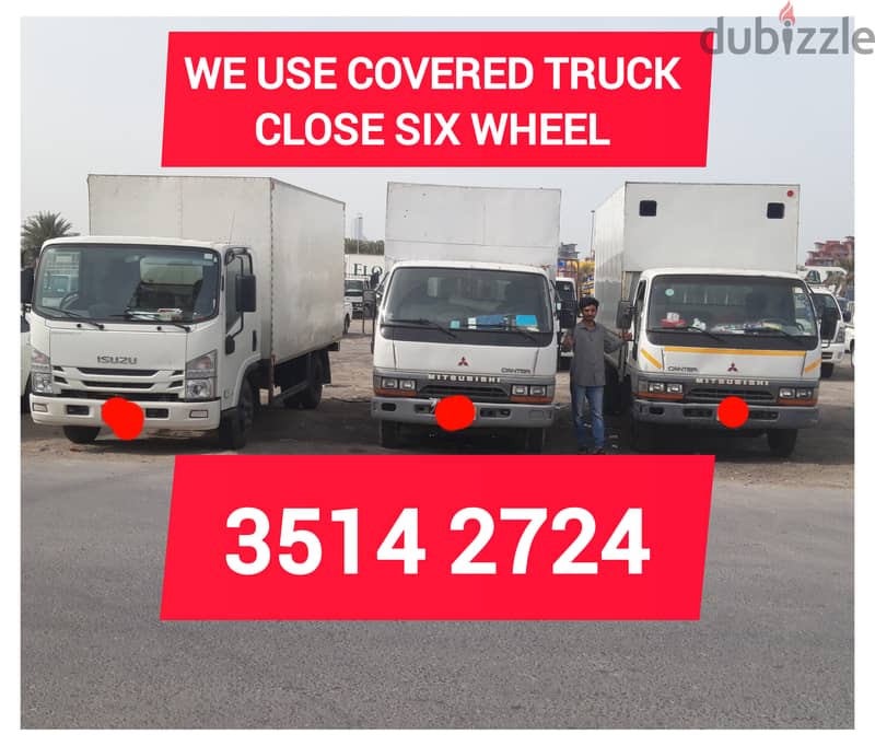 House Moving Close truck Close six wheel  cover Truck 3514 2724 0