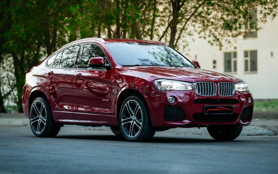 BMW X4 35i - EXCELLENT CONDITION RED 2015 0