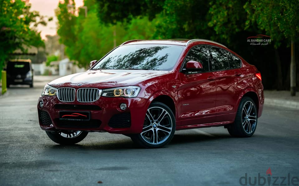 BMW X4 35i - EXCELLENT CONDITION RED 2015 1