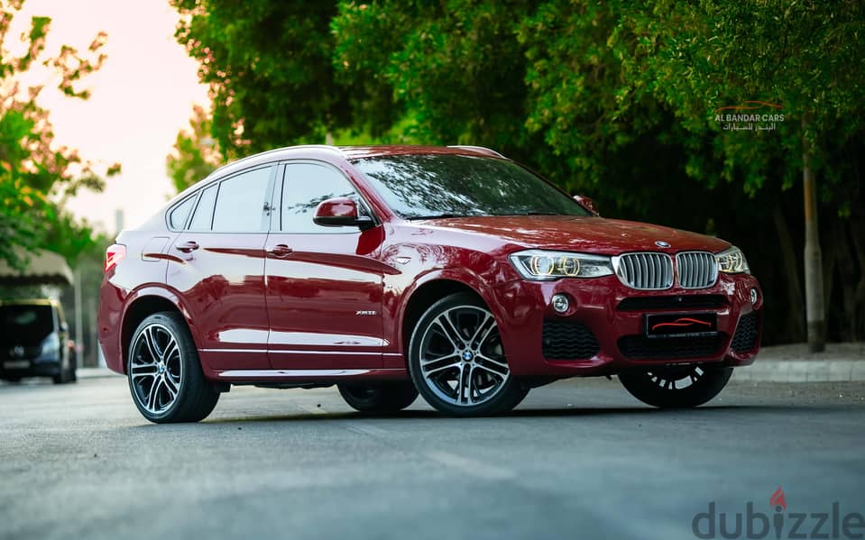 BMW X4 35i - EXCELLENT CONDITION RED 2015 4