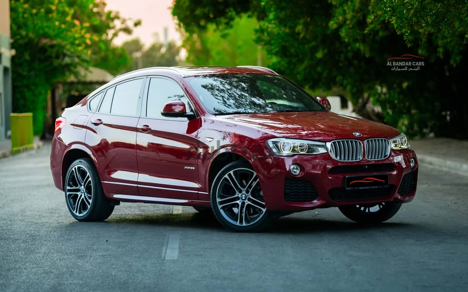 BMW X4 35i - EXCELLENT CONDITION RED 2015 5