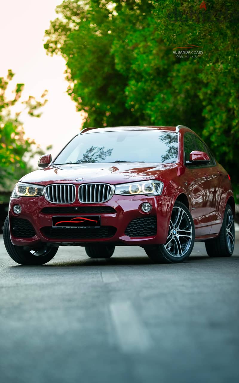 BMW X4 35i - EXCELLENT CONDITION RED 2015 6