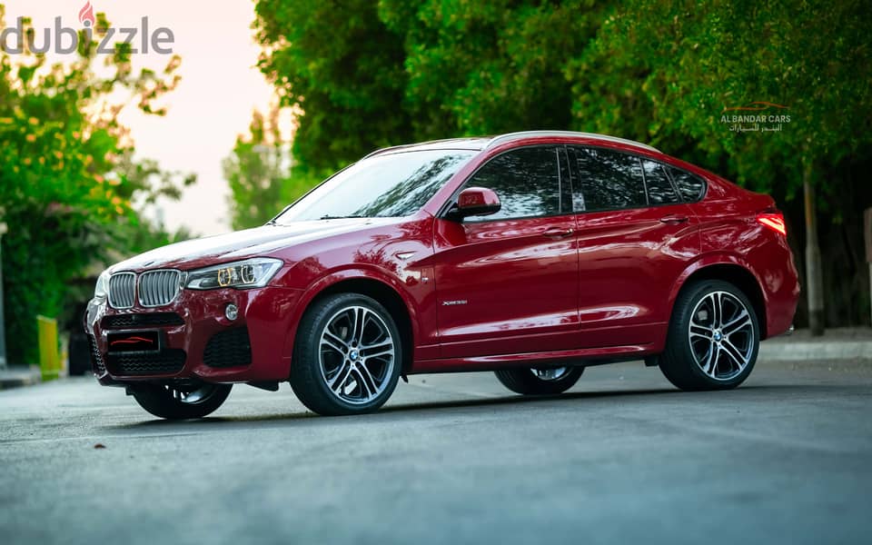 BMW X4 35i - EXCELLENT CONDITION RED 2015 12