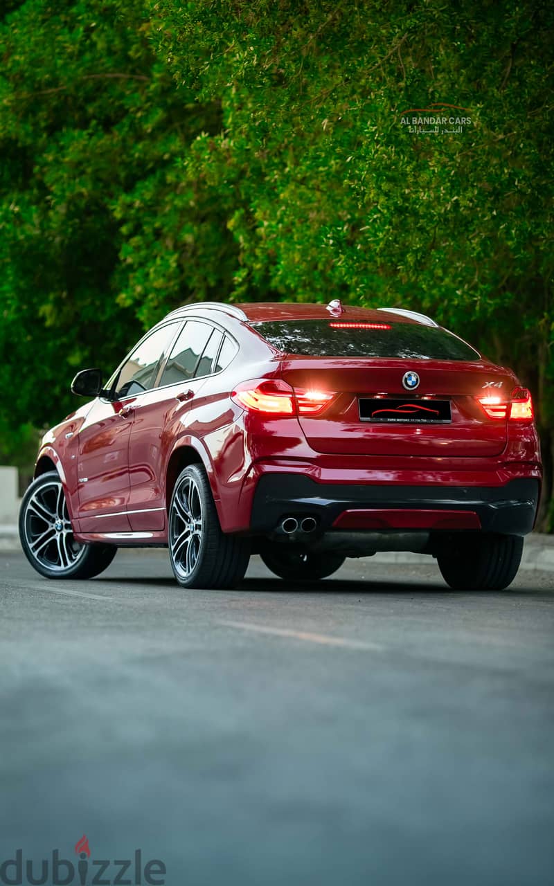 BMW X4 35i - EXCELLENT CONDITION RED 2015 14